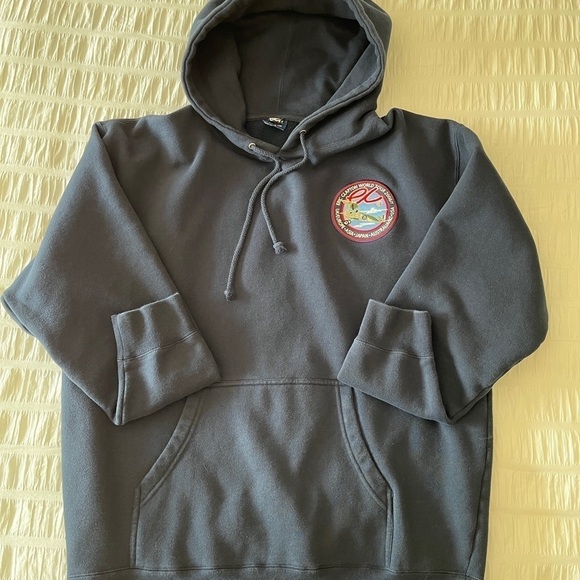 ERIC CLAPTON WORLD TOUR 2006/2007 Navy Blue Concert Pullover Hoodie Collectible - Picture 7 of 13